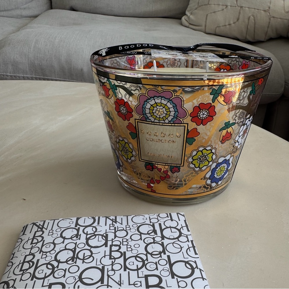 NIB Baobab scented candle Tree of Love 10 max